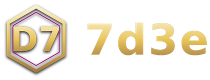 7d3e logo